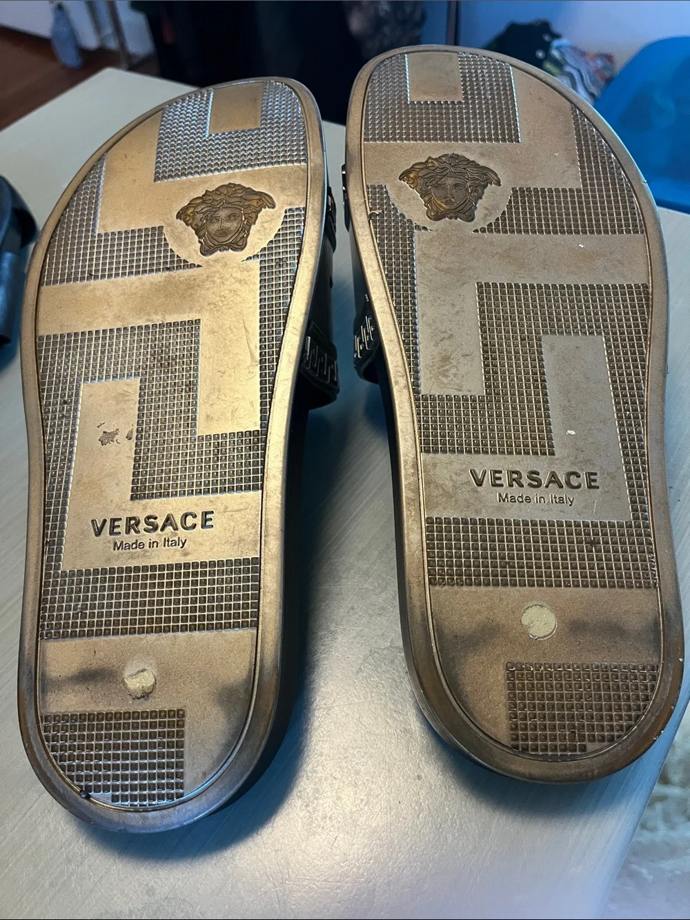Versace Slides Sz 11?